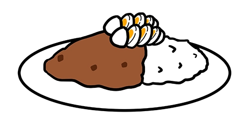 ゆで卵カレー