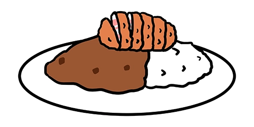 ロースカツカレー